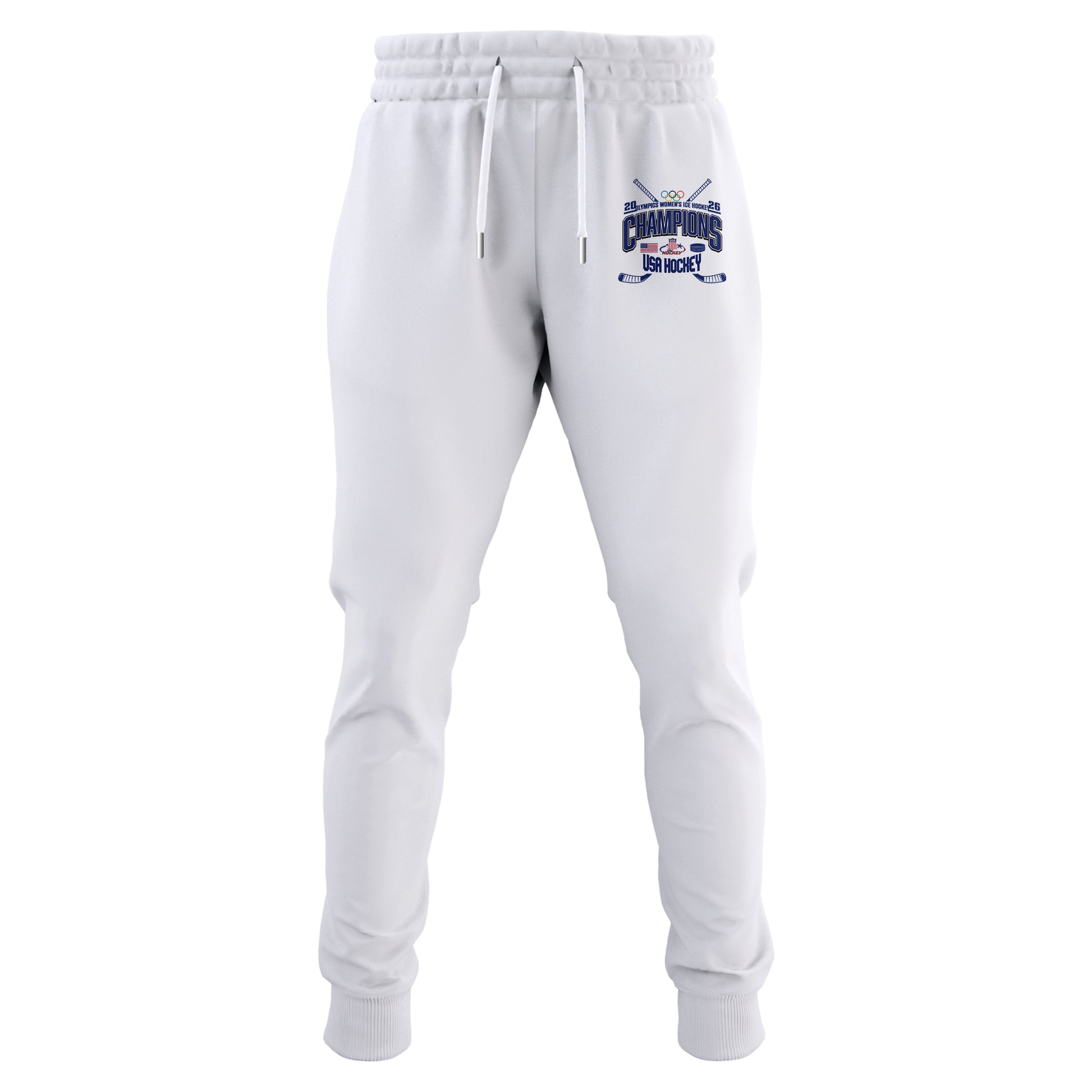 Team USA 2026 Olympic Women’s Ice Hockey Champions Hoodie Limited Edition White