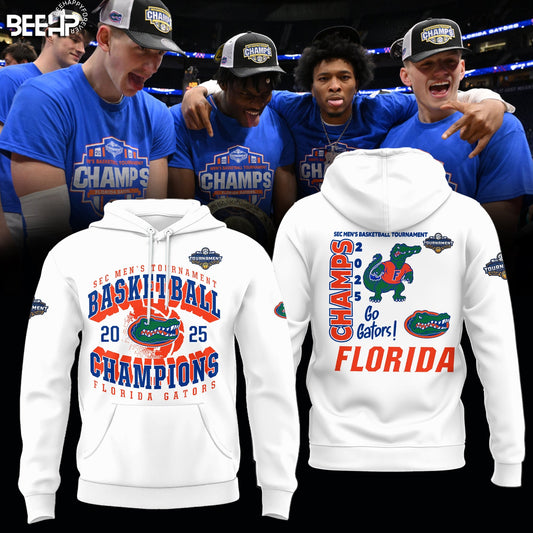 Florida Gators 2025 SEC Men’s Basketball Conference Tournament Champions Hoodie