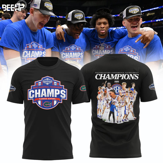 Florida Gators 2025 SEC Men’s Basketball Conference Tournament Champions Shirt