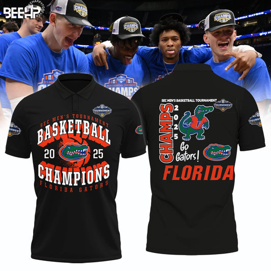 Florida Gators 2025 SEC Men’s Basketball Conference Tournament Champions Polo