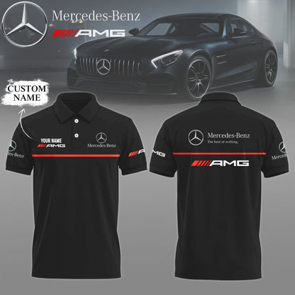 High Quality Customized Men's Mercedes Polo Shirt