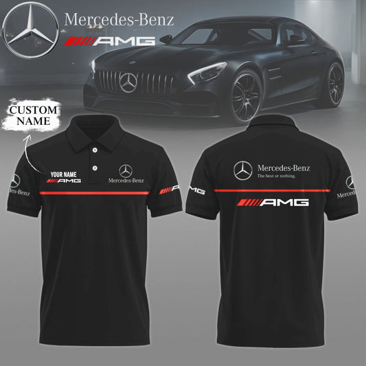 High Quality Customized Men's Mercedes Polo Shirt