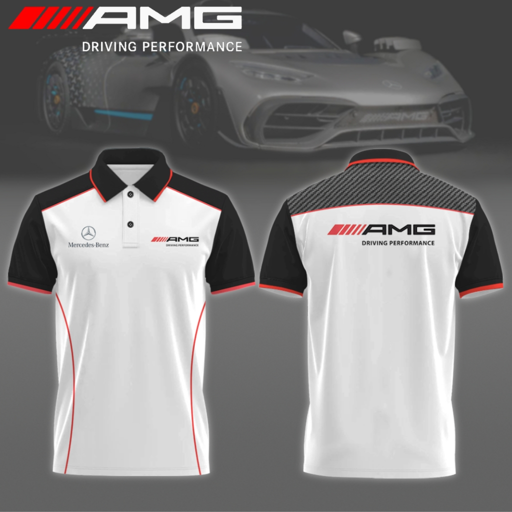 High Quality Men's Mercedes Polo Shirt