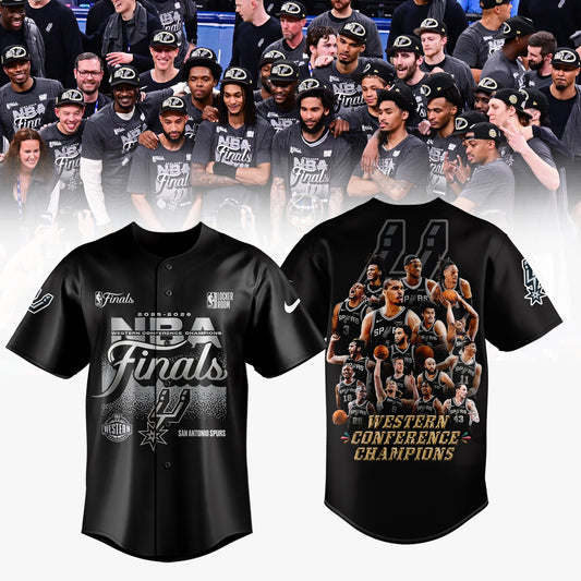 Limited Edition San Antonio Spurs Western Conference Champions Jersey | JB47