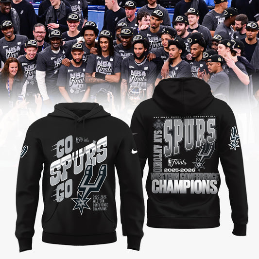 Limited Edition San Antonio Spurs Western Conference Champions Hoodie | IS96