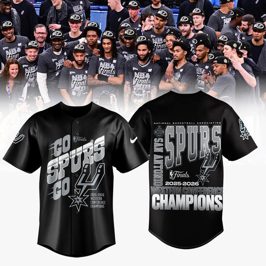 Limited Edition San Antonio Spurs Western Conference Champions Jersey | IW56