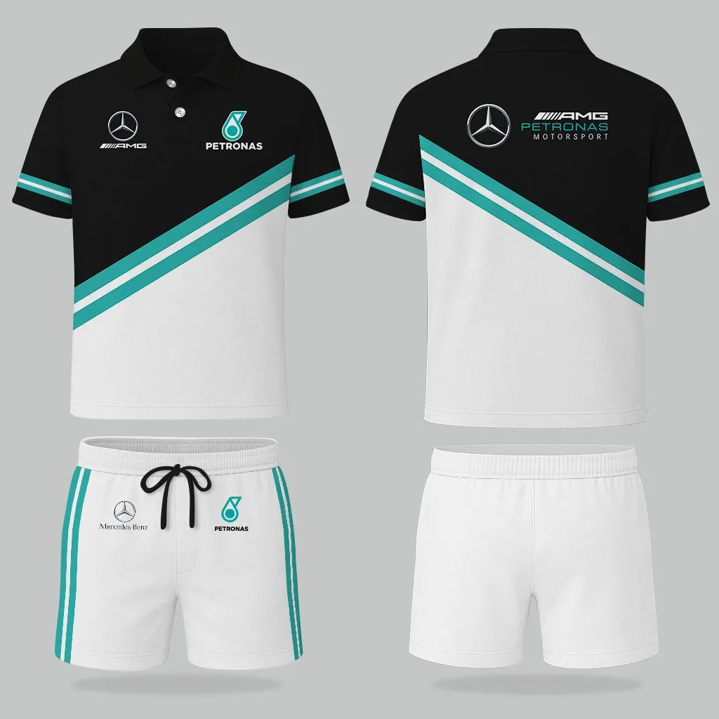High Quality Men's Polo Set MERCEDES-PO+STK-MR01498720