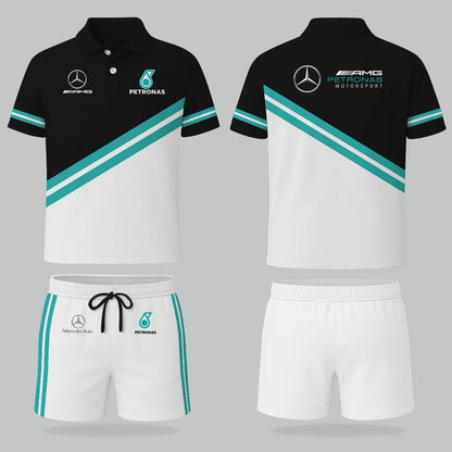 High Quality Men's Polo Set MERCEDES-PO+STK-MR01498720