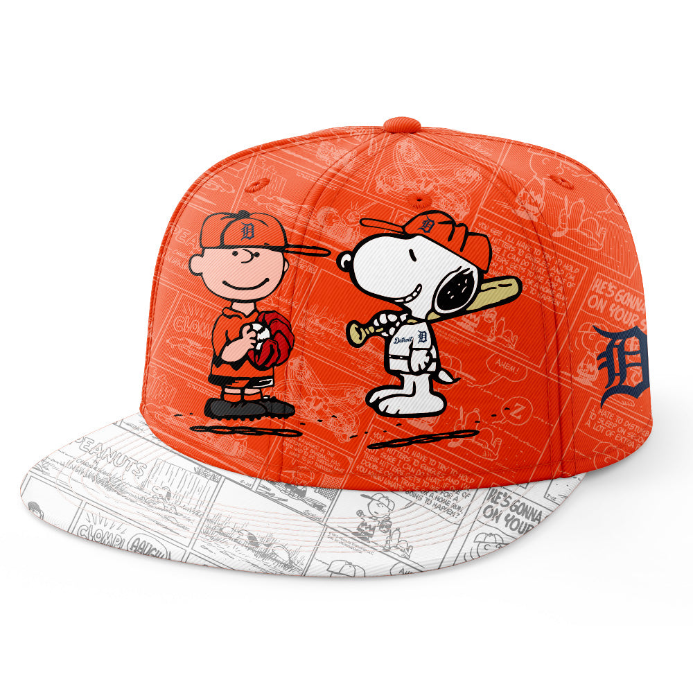 Detroit Tigers 75th Anniversary of Peanuts Baseball Jersey