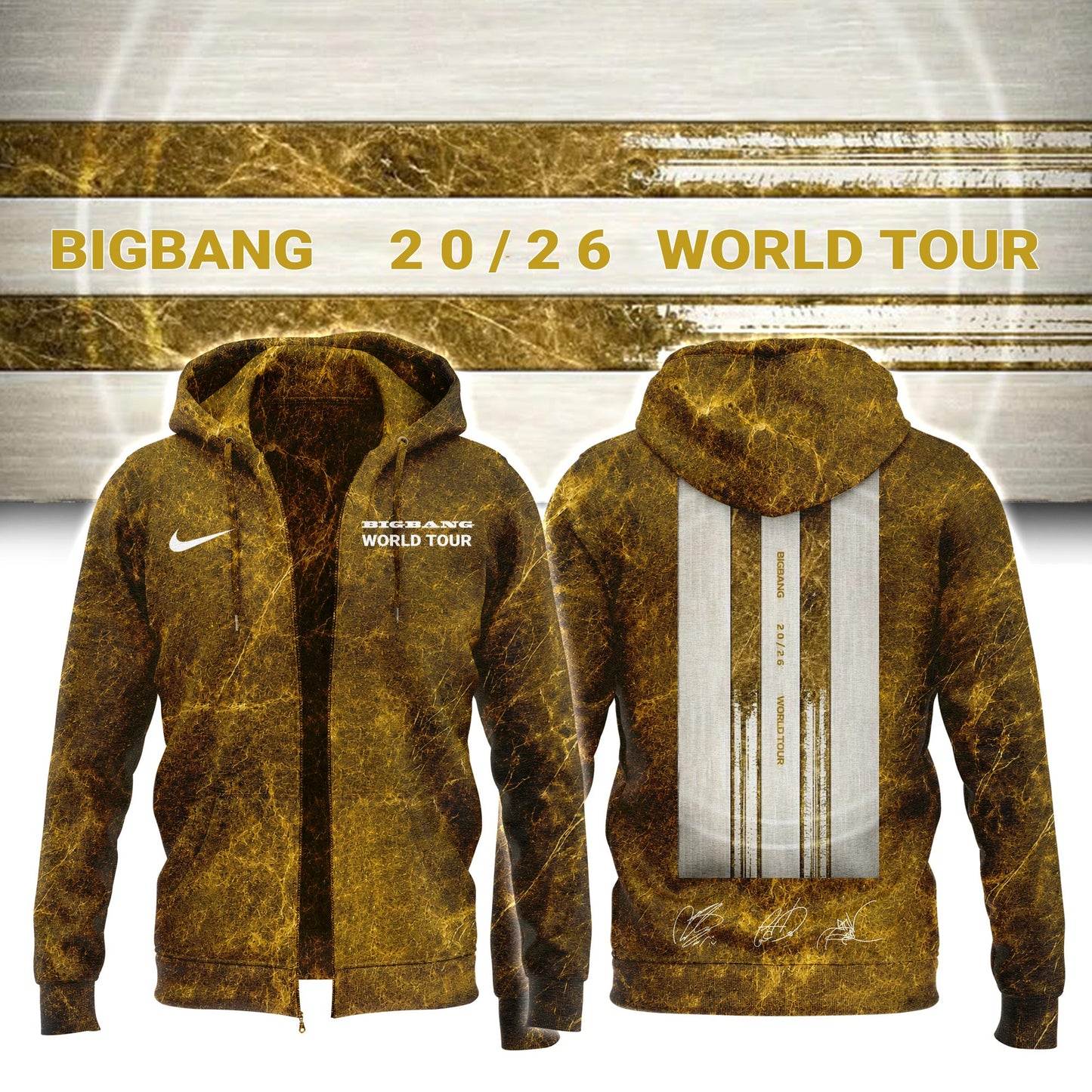 BIGBANG Zip Hoodie - Limited Edition