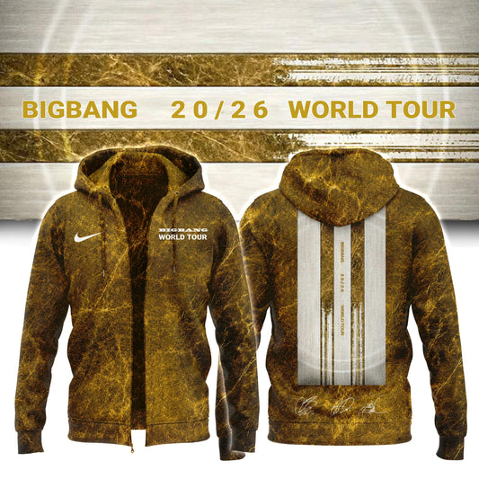 BIGBANG Zip Hoodie - Limited Edition