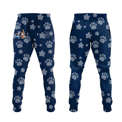 Detroit Tigers x Bluey and Bingo Hoodie