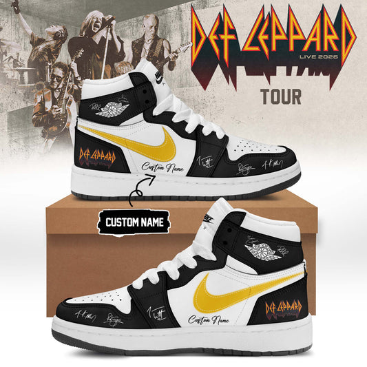 Def Leppard Live 2026 Limited Edition Signature Shoes 7 - Collector Edition