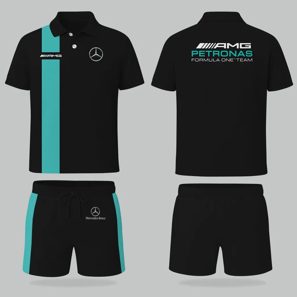 High Quality Men's Mercedes Polo Set MERCEDES-PO+STK-MR01498721