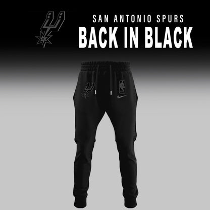 San Antonio Spurs Back in Black Limited Edition Shirt | AP42