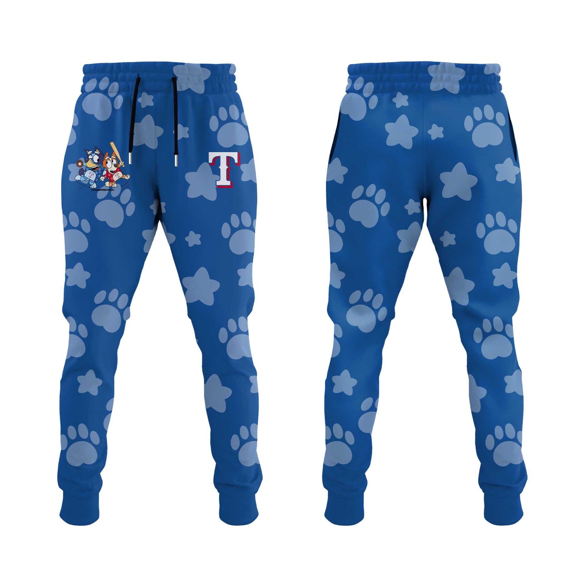 Texas Rangers Bluey and Bingo Jersey