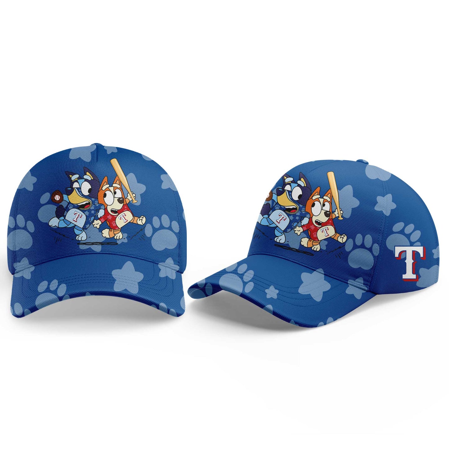 Texas Rangers Bluey and Bingo Hoodie