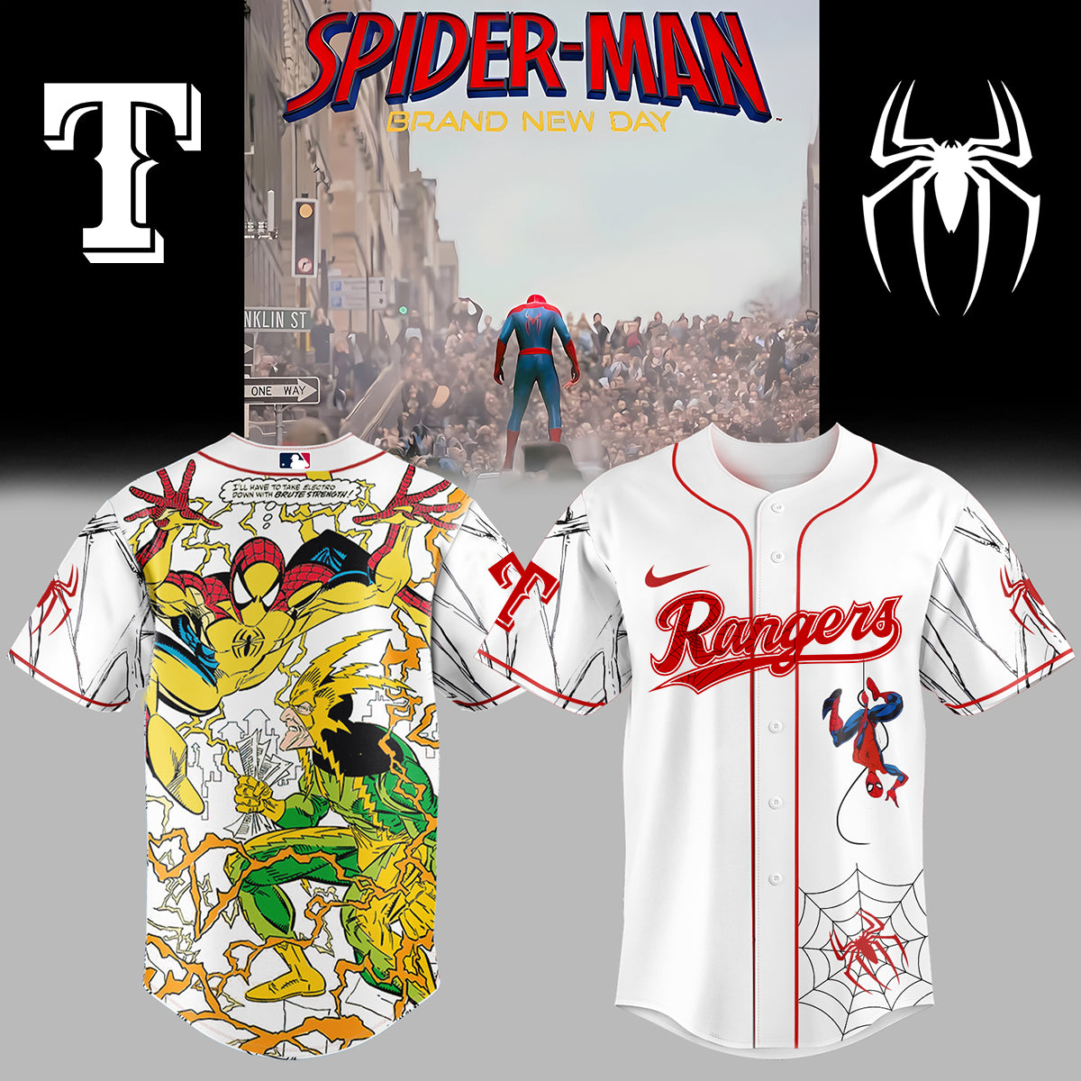 MLB ALL TEAM x Spider Man: Brand New Day Jersey | FF14