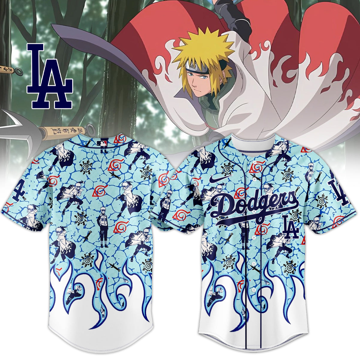 MLB ALL TEAM x Naruto "Minato" Limited Jersey | JU50