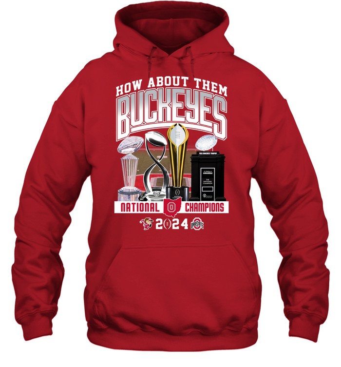 Ohio State Buckeyes Shirt National Champions Limited Edition, HOW ABOUT THEM BUCKEYES 2024