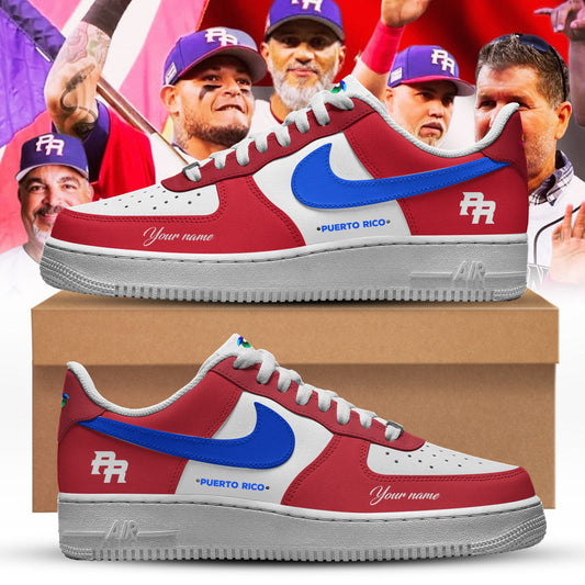 Puerto Rico Baseball Sneaker 2026 World Baseball Classic Shoes