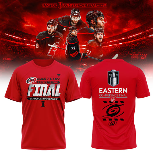 Eastern Conference Final 2026 Celebration T-Shirt - Carolina Hurricanes Limited Edition