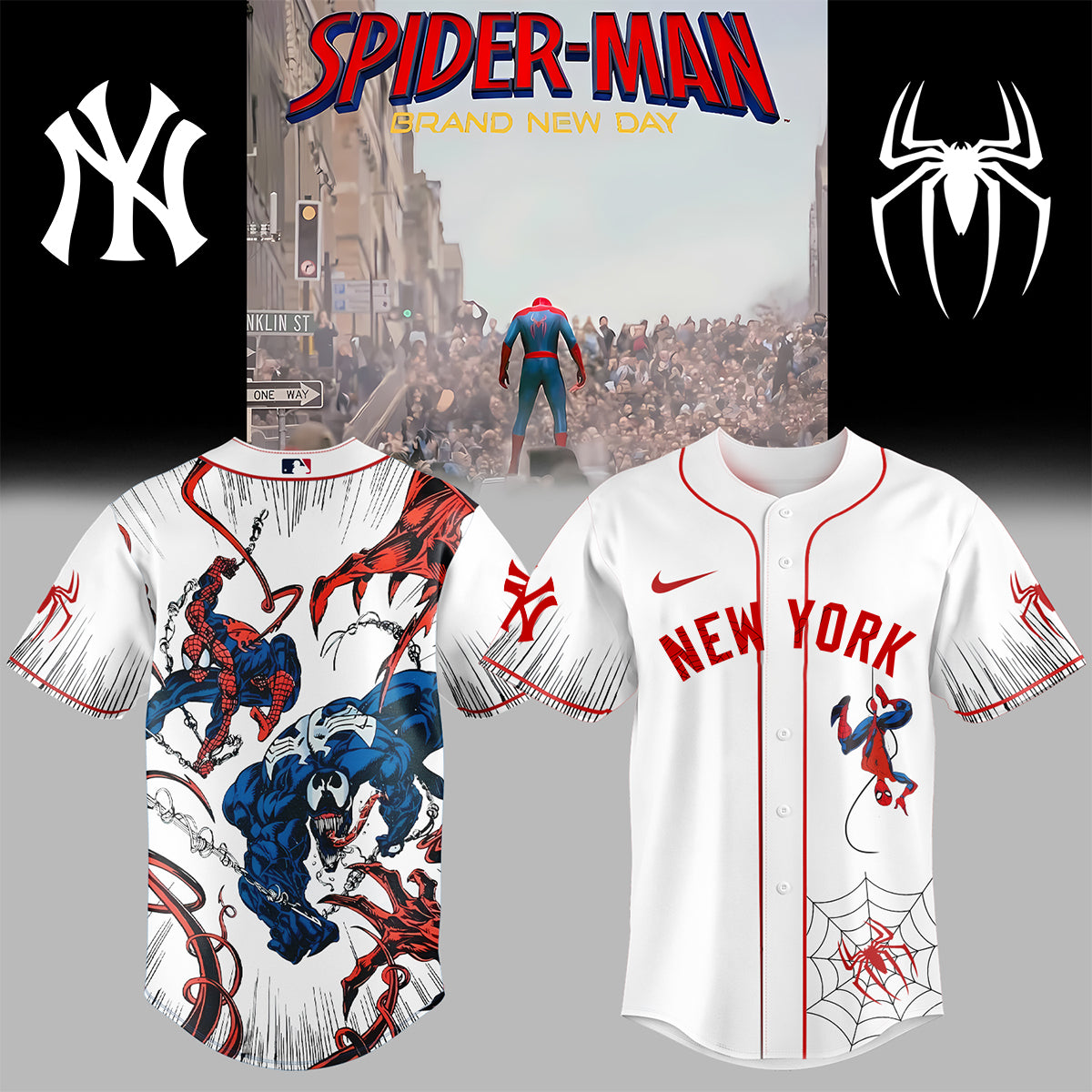 MLB ALL TEAM x Spider Man: Brand New Day Jersey | KO93