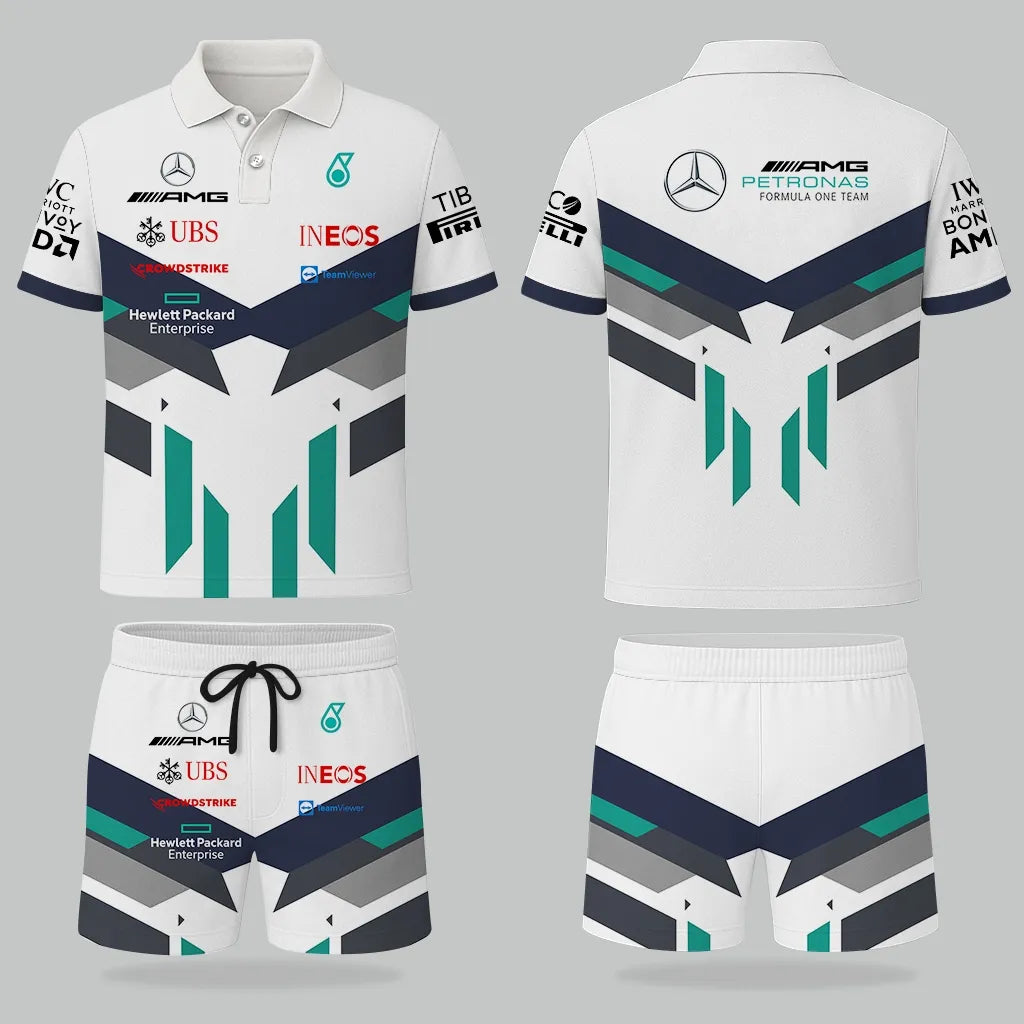 High Quality Men's Mercedes Polo Set MERCEDES-PO+STK-MR01498723