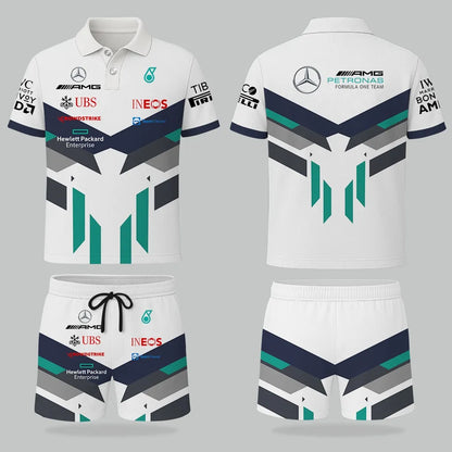 High Quality Men's Mercedes Polo Set MERCEDES-PO+STK-MR01498723