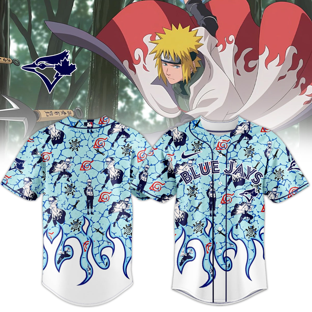MLB ALL TEAM x Naruto "Minato" Limited Jersey | JU50
