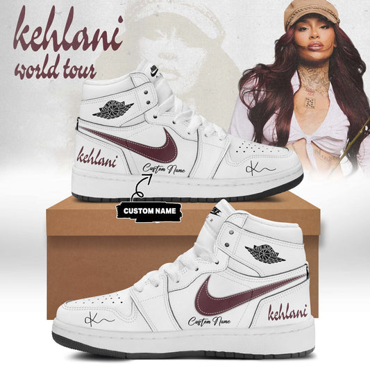 Kehlani World Tour 2026 Limited Edition Signature AJ1 Shoes 1 | MN33