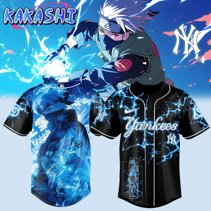MLB ALL TEAM x Naruto "Kakashi" Limited Jersey | UL18