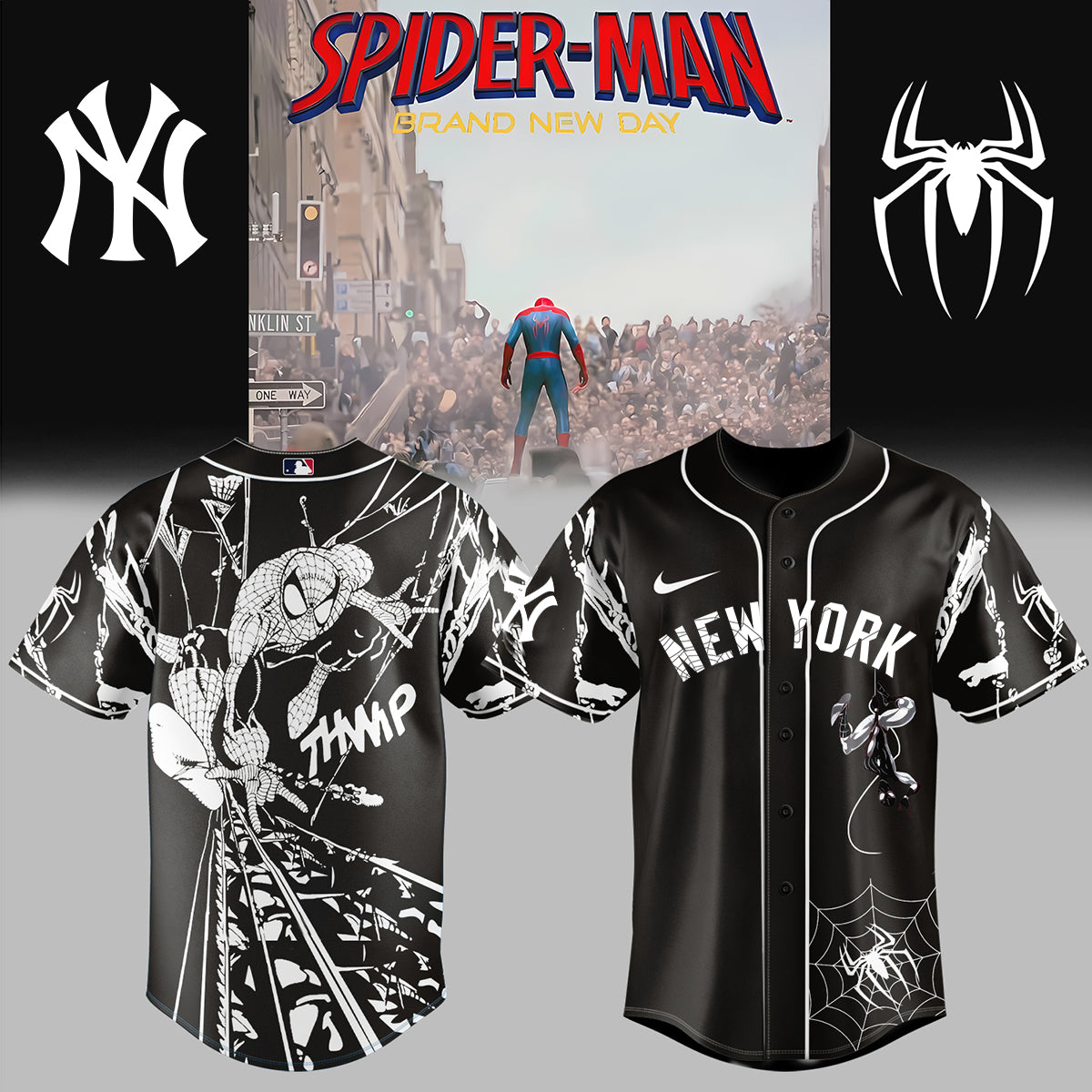 MLB ALL TEAM x Spider Man: Brand New Day Jersey | PK89