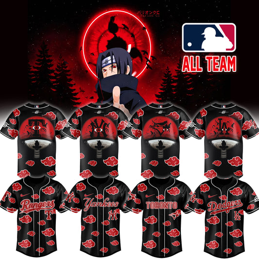 MLB ALL TEAM x Naruto "Itachi" Limited Jersey | XC81