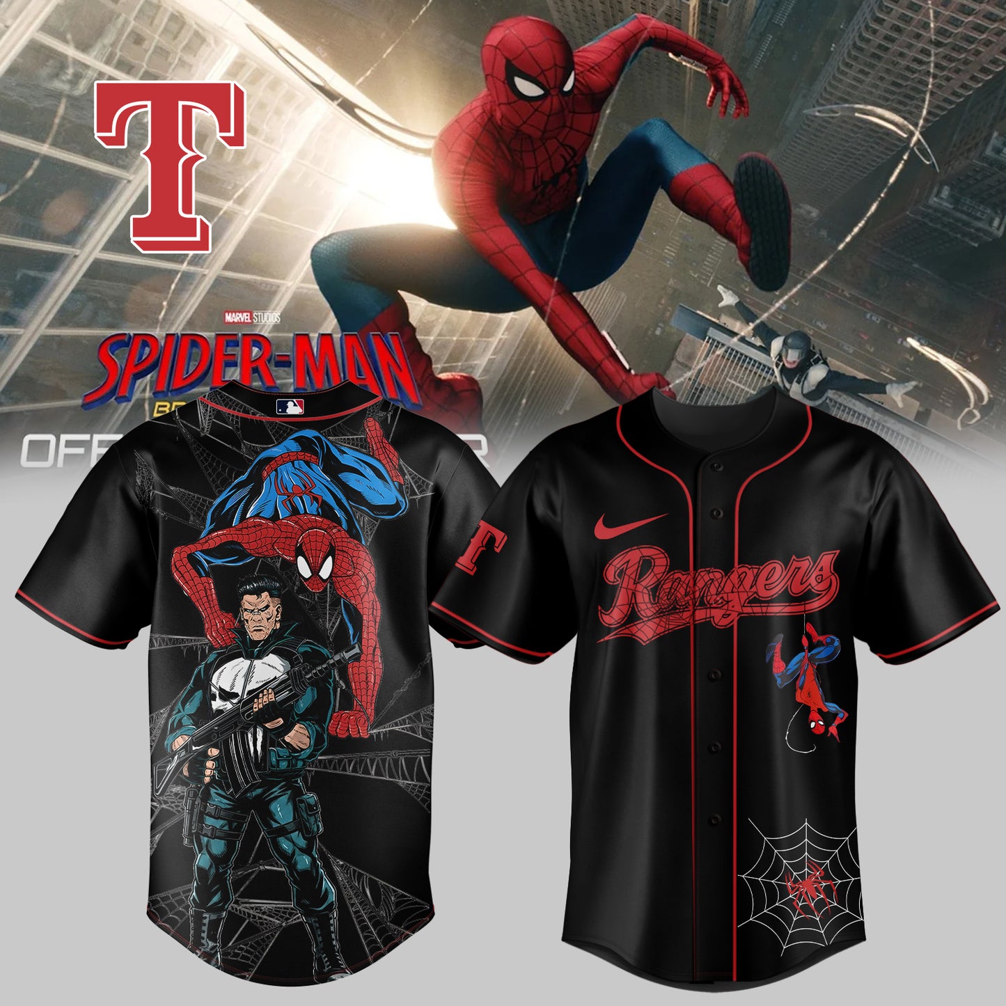 MLB ALL TEAM x Spider Man: Brand New Day Jersey | LP26