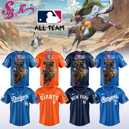 MLB ALL TEAMS x Steel Ball Run Limited Jersey | KZ14