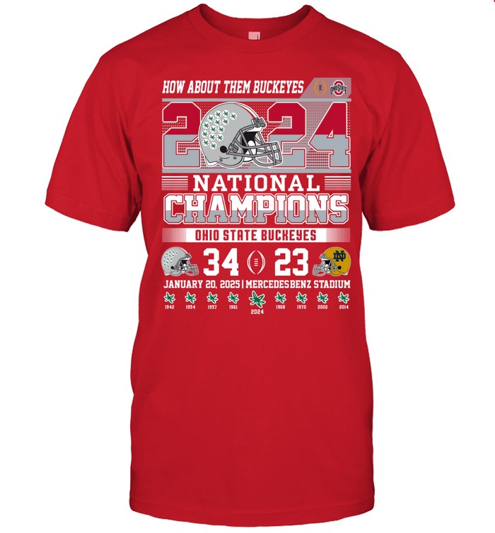 Ohio State Buckeyes Shirt National Champions Limited Edition
