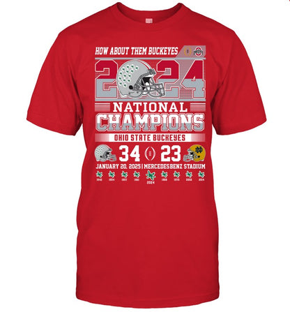 Ohio State Buckeyes Shirt National Champions Limited Edition