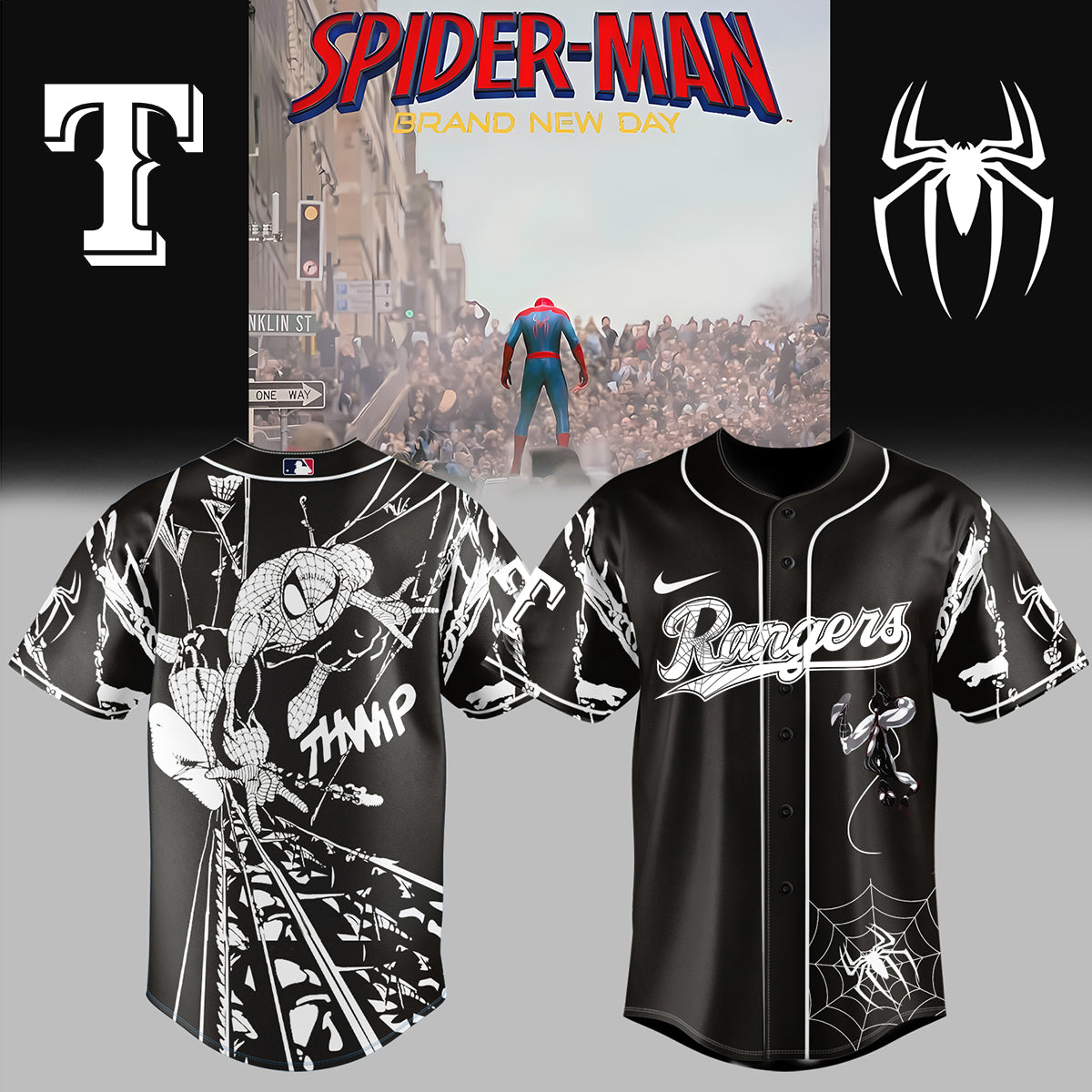 MLB ALL TEAM x Spider Man: Brand New Day Jersey | PK89