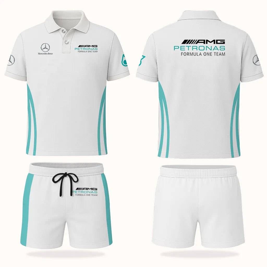 High Quality Men's Mercedes Polo Set MERCEDES-PO+STK-MR01498724