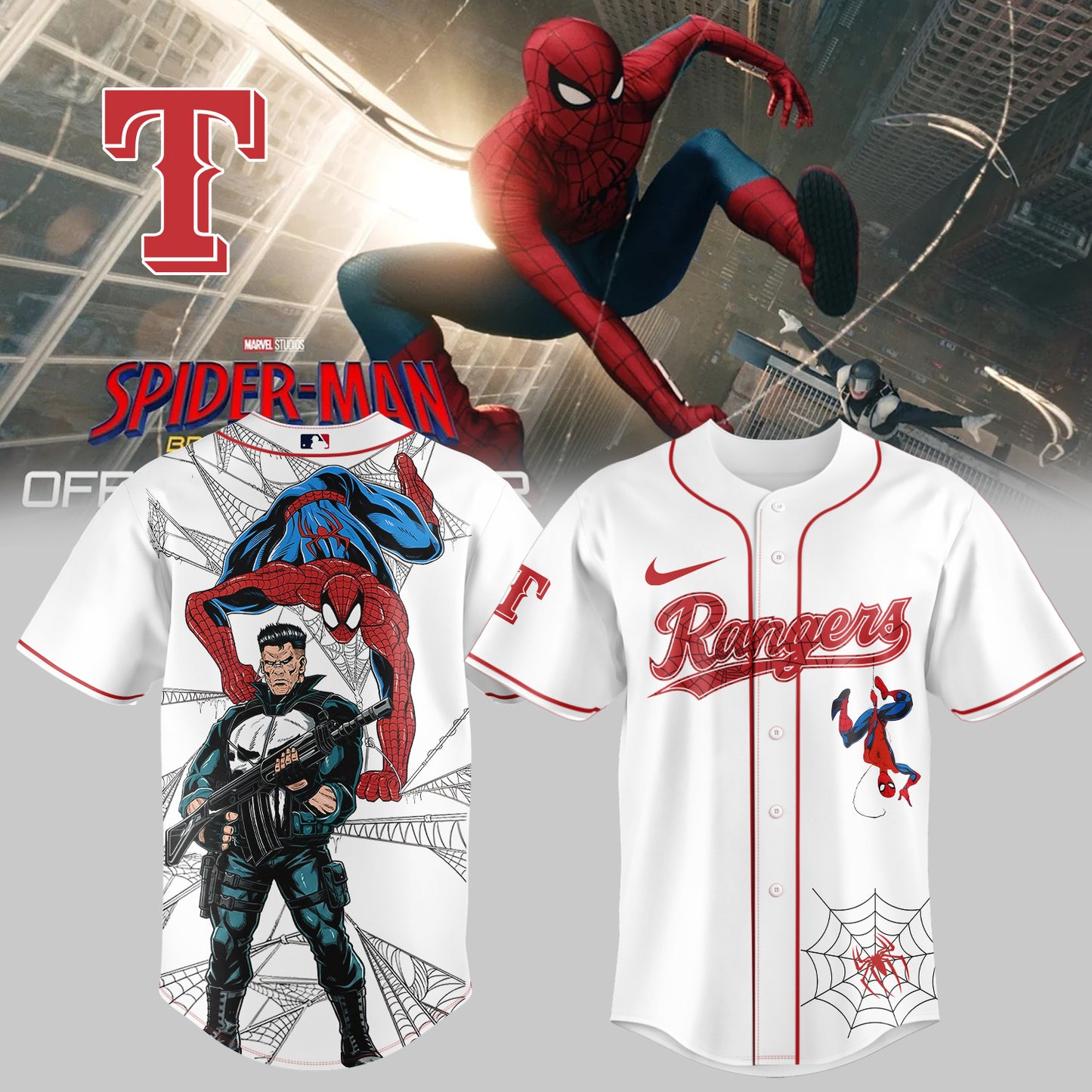 MLB ALL TEAM x Spider Man: Brand New Day Jersey | ZL97