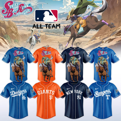 MLB ALL TEAMS x Steel Ball Run Limited Jersey | MC89