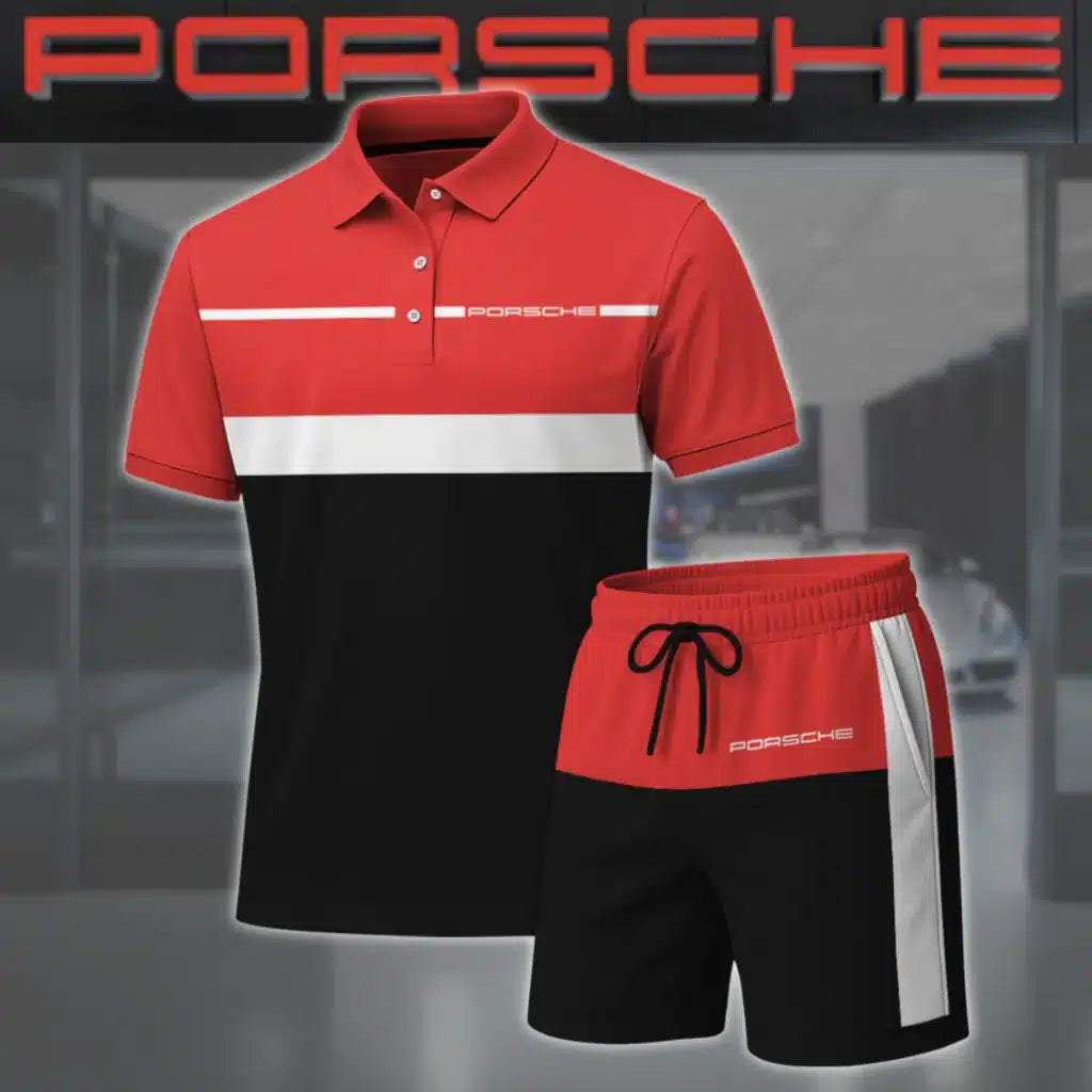 High Quality Men's Porsche Polo Set PORSCHE-PO+STK-PS0741124