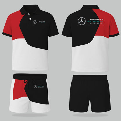 High Quality Men's Mercedes Polo Set MERCEDES-PO+STK-MR01498725
