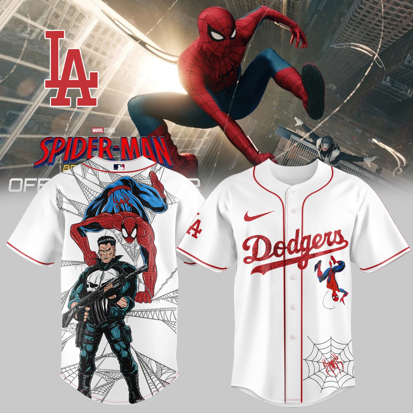 MLB ALL TEAM x Spider Man: Brand New Day Jersey | ZL97