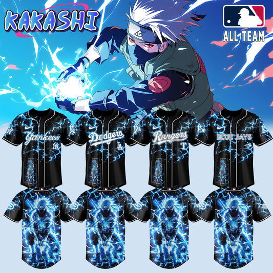 MLB ALL TEAM x Naruto "Kakashi" Limited Jersey | JZ41
