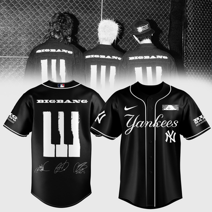 BIGBANG x MLB Baseball Jersey - K-Pop Limited Edition