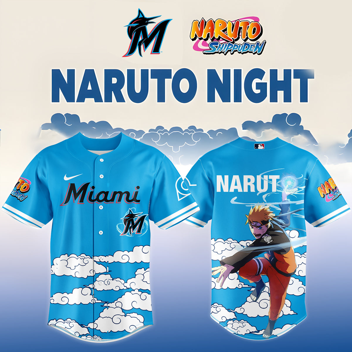 MLB ALL TEAM x Naruto Limited Jersey | NG44