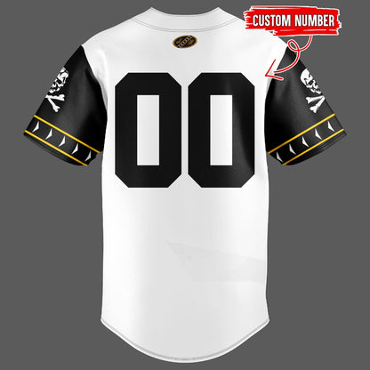 Special 2025 Jolly Rogers Navy Midshipmen Baseball Jersey Custom