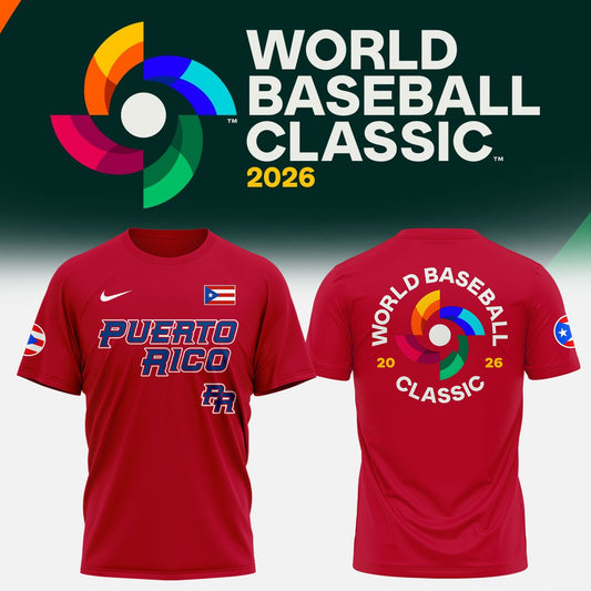 Puerto Rico Baseball T-Shirt 2026 World Baseball Classic